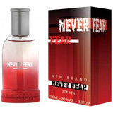 New Brand Never Fear for Men EDT spray 100ml - British product