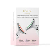 Ovey youth restoring LED face and neck massager, imported from the UK