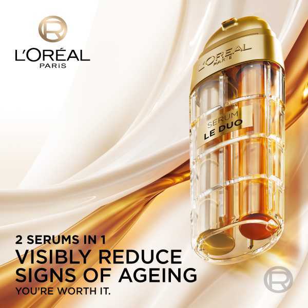 L'Oréal Paris Age Perfect Le Duo serum 30ml, UK version