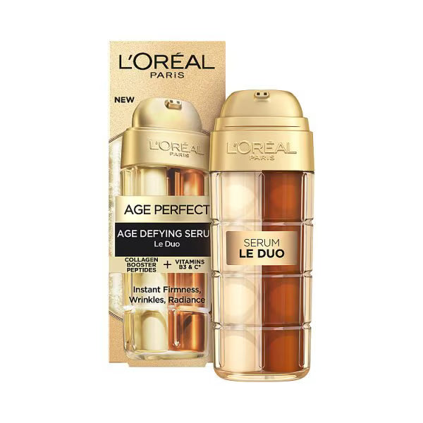 L'Oréal Paris Age Perfect Le Duo serum 30ml, UK version