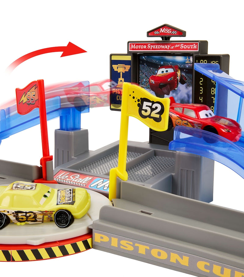 Disney Cars Piston Cup speedway set Lightning McQueen (British brand)
