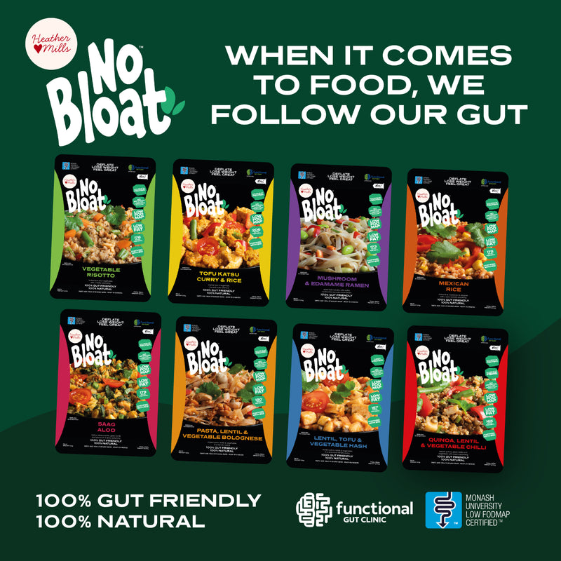 No Bloat lentil tofu vegetable hash 4-pack, UK version
