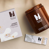 Holistic London scented candle lavender patchouli 180ml, UK version