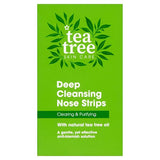 Superdrug Tea Tree Nose Pore Strips Deep Cleansing Blackhead Removal 6 Pack- Buy online at McGrocer
