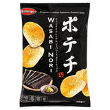 Koikeya potato chips wasabi nori, imported from the UK