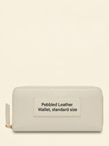 John Lewis Mulberry Plaque Small Classic Grain Leather 8 Card Zip Around Wallet- Buy online at McGrocer