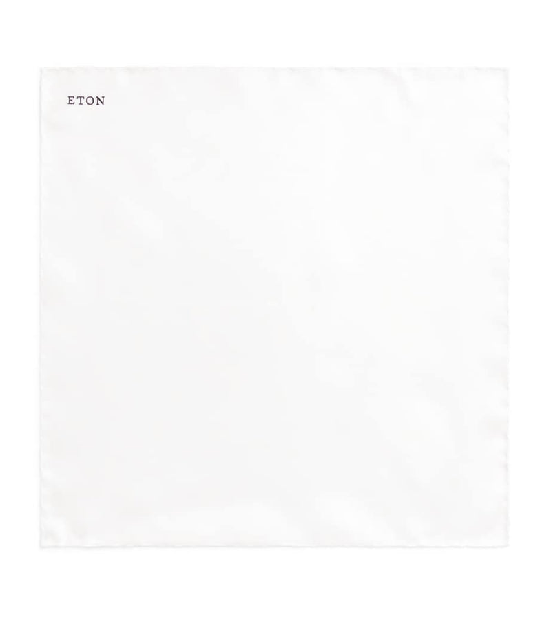 Eton silk pocket square - British product