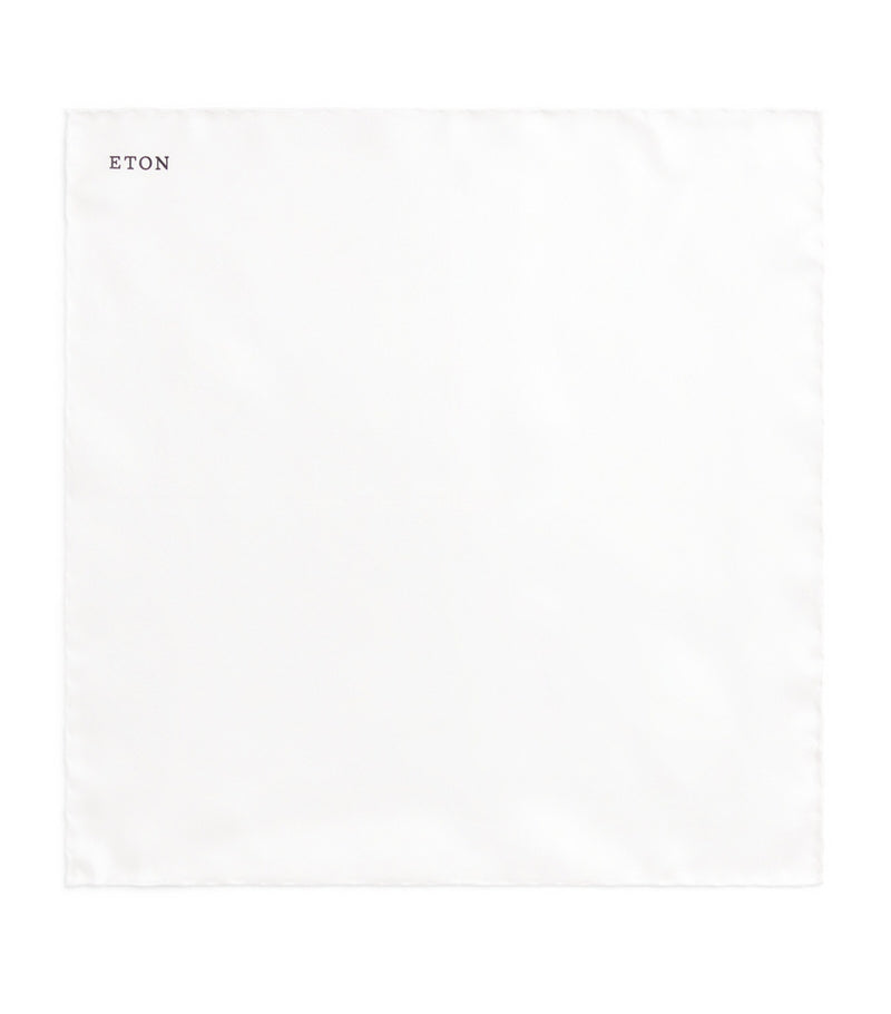 Eton silk pocket square - British product