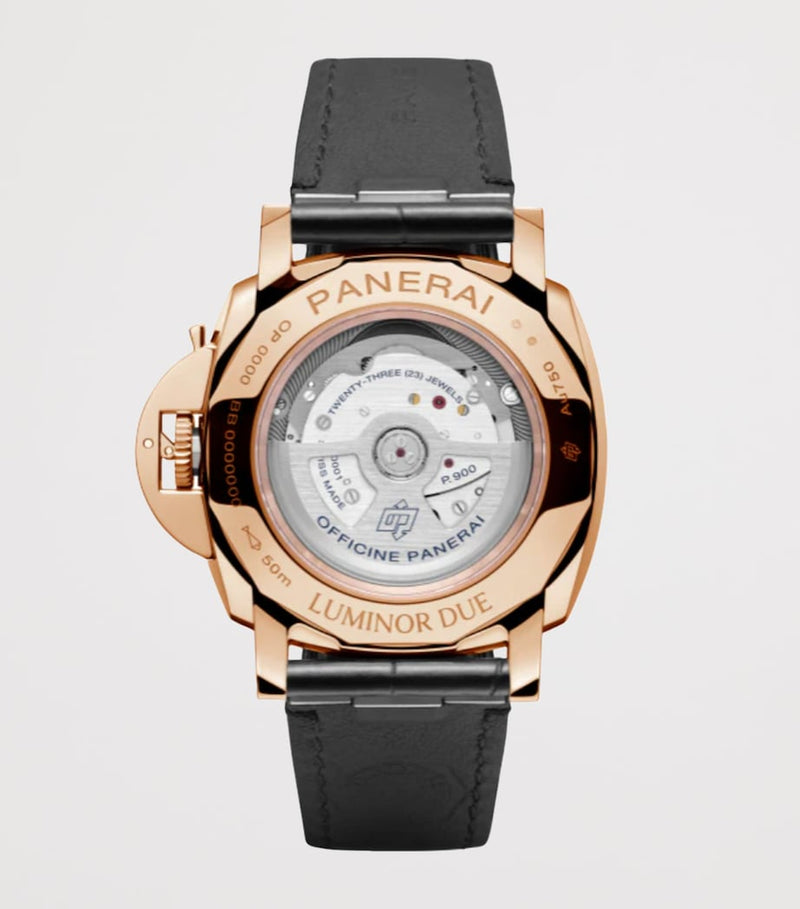 Panerai rose gold Luminor Due watch 42mm - British product