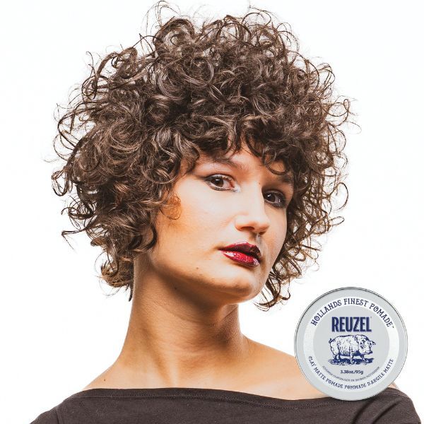 Reuzel Matte Clay Pomade Medium Hold 95g, imported from the UK