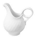 Meissen Waves Relief bisque porcelain creamer (British brand)