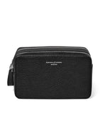 Aspinal Of London Leather Mount Street Toiletries Bag - British product