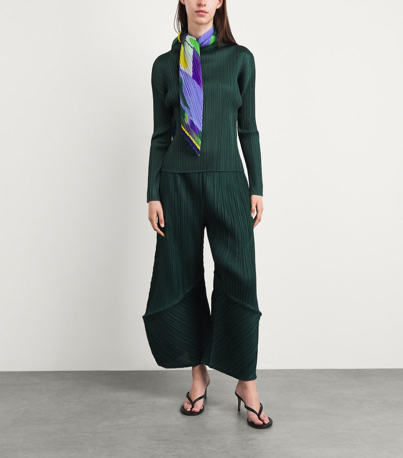 Pleats Please Issey Miyake geometric playground scarf, imported from the UK