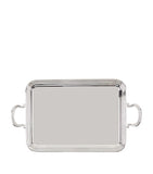 Greggio silver-plated tray with handles 41cm x 30cm - British product
