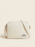 Stella McCartney cotton shoulder bag rainbow design 20cm - British product