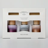 French Connection Ombre Reed Diffuser Trio 3 x 50ml - British product