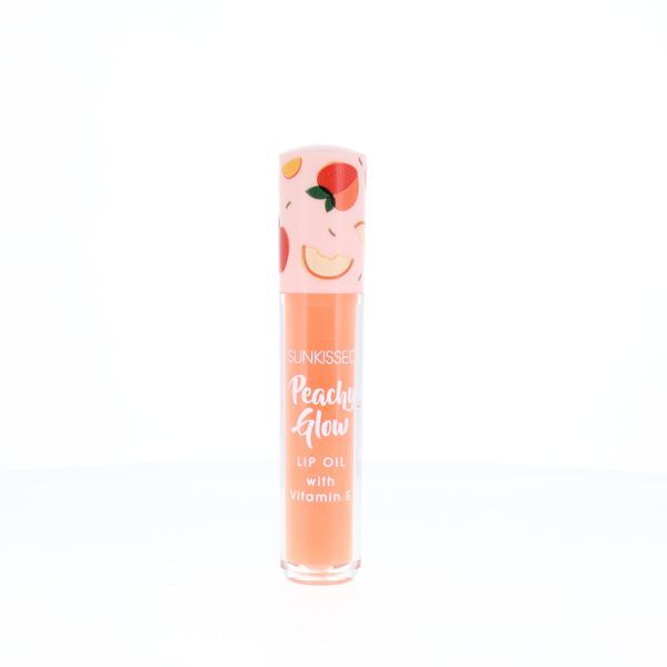 Sunkissed Peachy Glow lip oil 4.2ml, imported from the UK