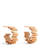 Suzanne Kalan small rose gold hoop earrings, UK version
