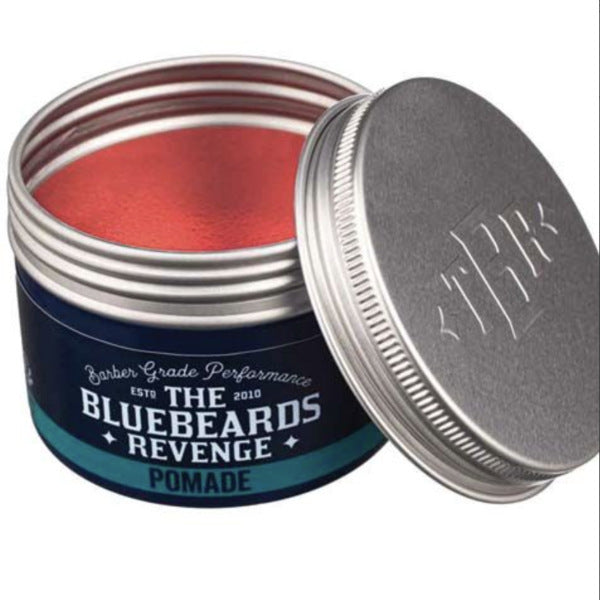 The Bluebeards Revenge High Shine Pomade 100ml aluminium pot (British brand)