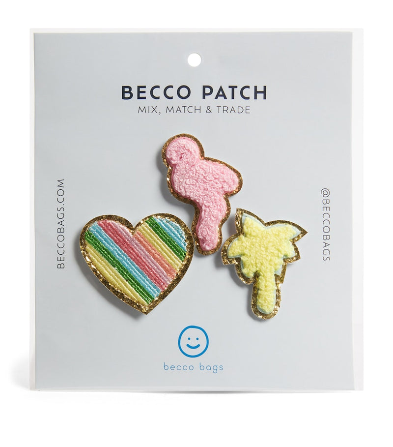 Becco Bags 3-piece patch set (British brand)
