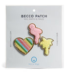 Becco Bags 3-piece patch set (British brand)