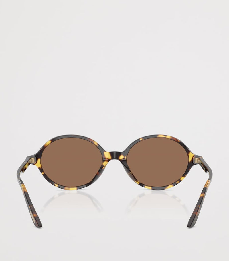 Oliver Peoples Khaite oval sunglasses - British product