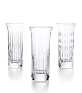 Harrods Baccarat Set of 3 Flora Vases (18 cm)- Buy online at McGrocer
