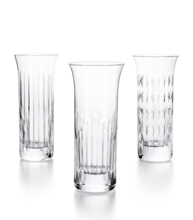 Baccarat Flora vases set 18 cm - British product