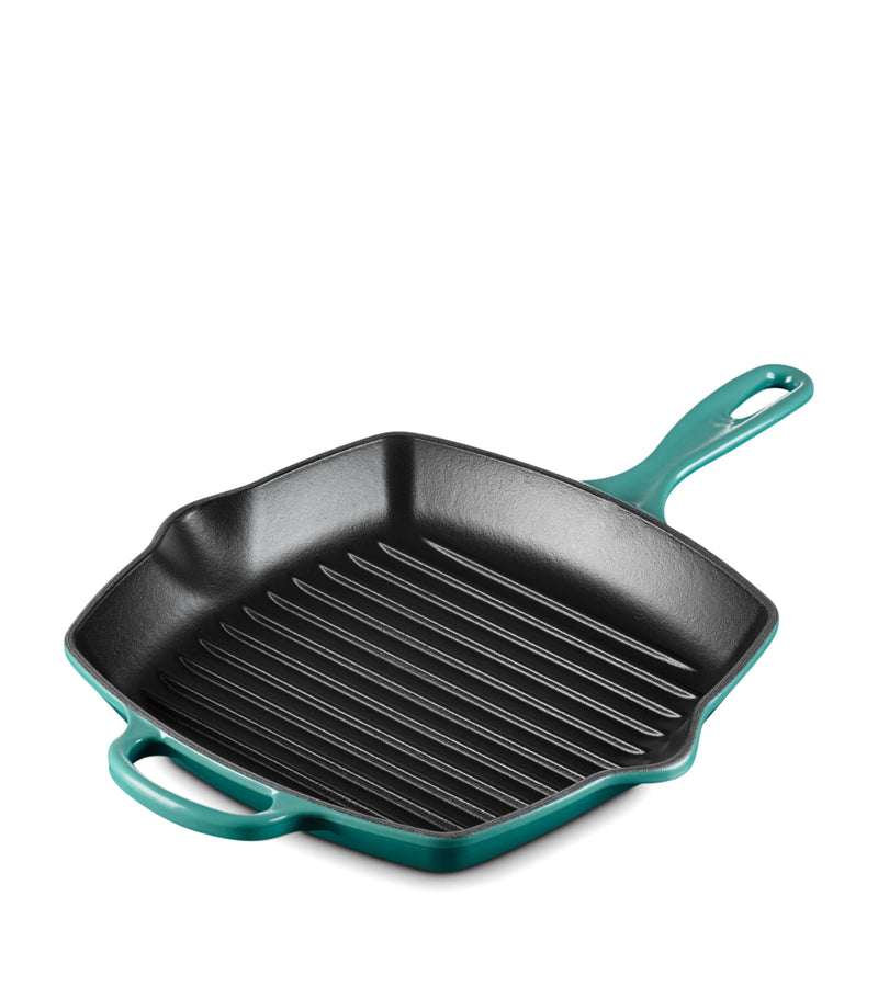 Le Creuset cast iron grillit pan 26cm, imported from the UK
