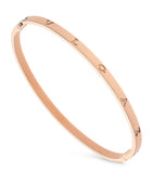 Bvlgari B.zero1 rose gold bangle - British product