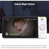 LeapFrog 2936HD touch smart baby monitor 5.5 inch - British product