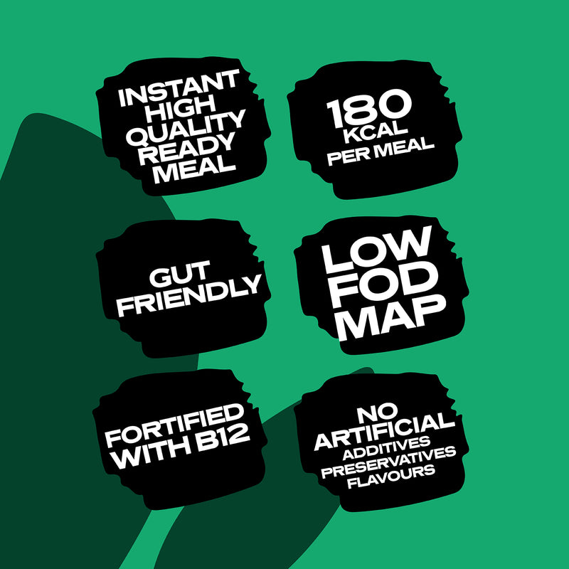 No Bloat pasta bolognese meal pouches 4x50g - British product