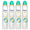 Dove Pear and Aloe Vera Deodorant 200ml bundle - British product