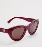 LOEWE mini cat-eye acetate sunglasses with Anagram - British product