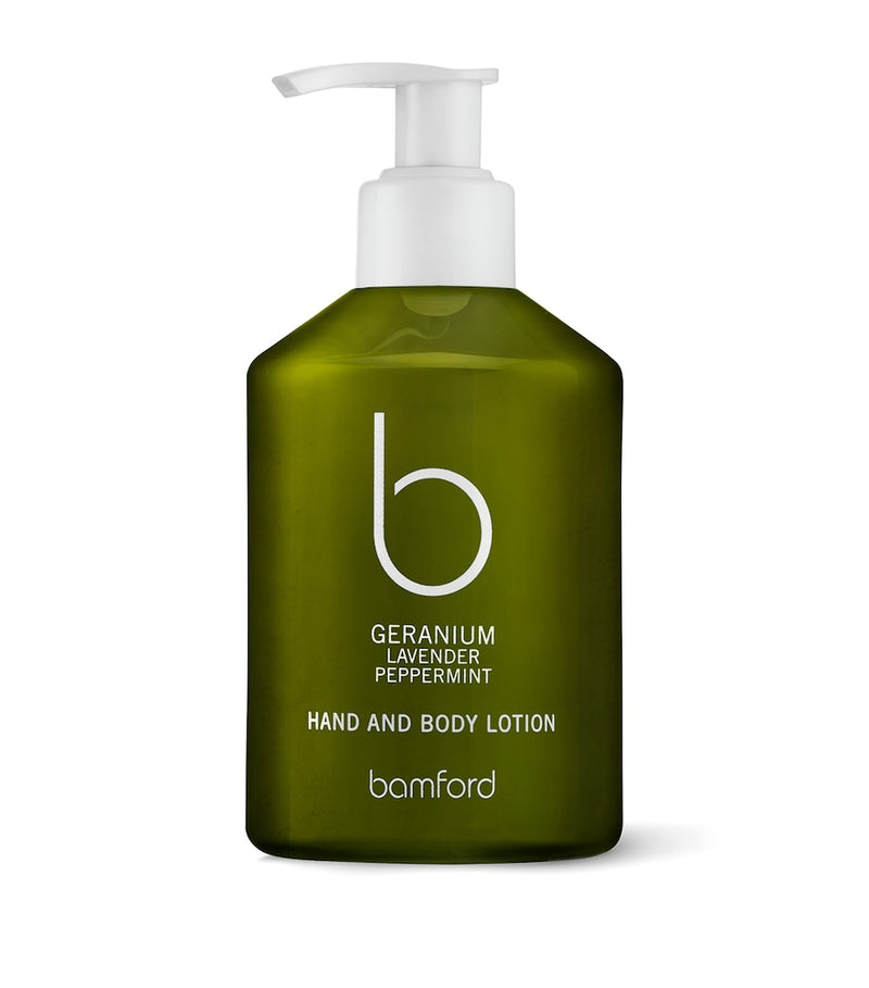 Bamford Geranium Hand and Body Lotion 250ml - British product