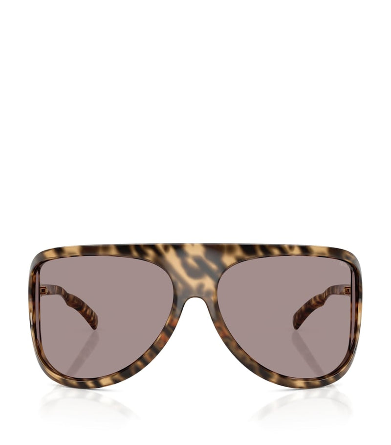 Miu Miu designer aviator plastic sunglasses - British product