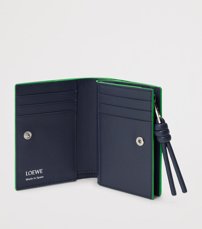 LOEWE leather knot wallet calfskin (British brand)