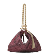 Harrods Jimmy Choo Callie Crystal-Embellished Satin Clutch Bag- Buy online at McGrocer