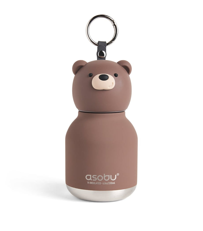 ASOBU Bestie Bear mini water bottle charm 200ml (British brand)