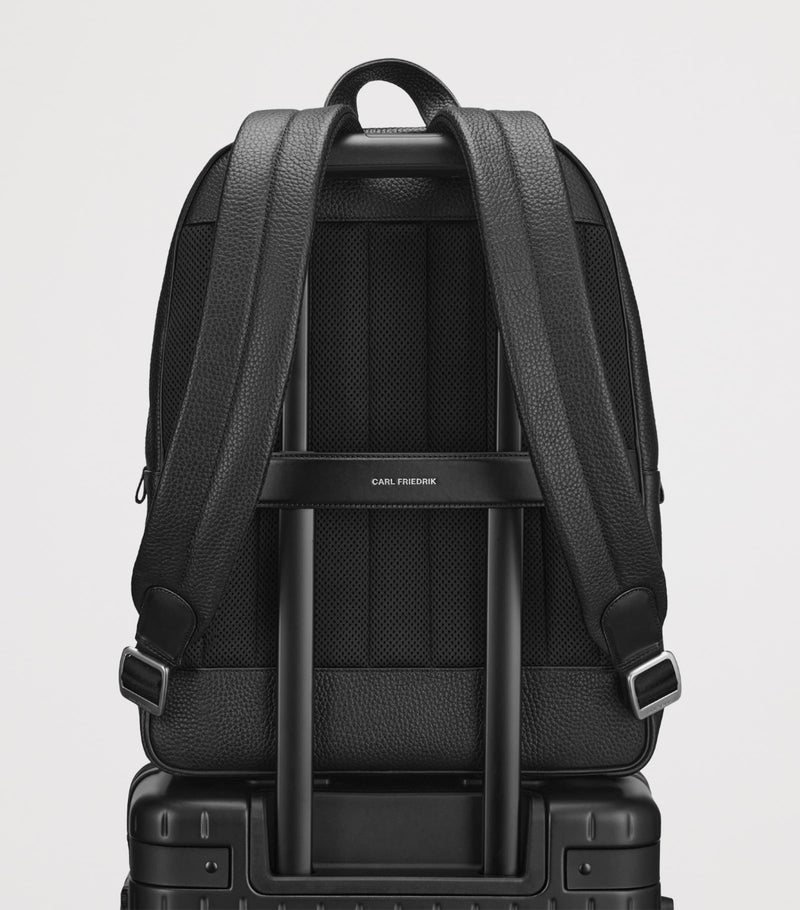 Carl Friedrik Leather Ayrton Backpack (British brand)