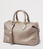 Aspinal of London Hudson leather bowling bag cross-body design, UK version