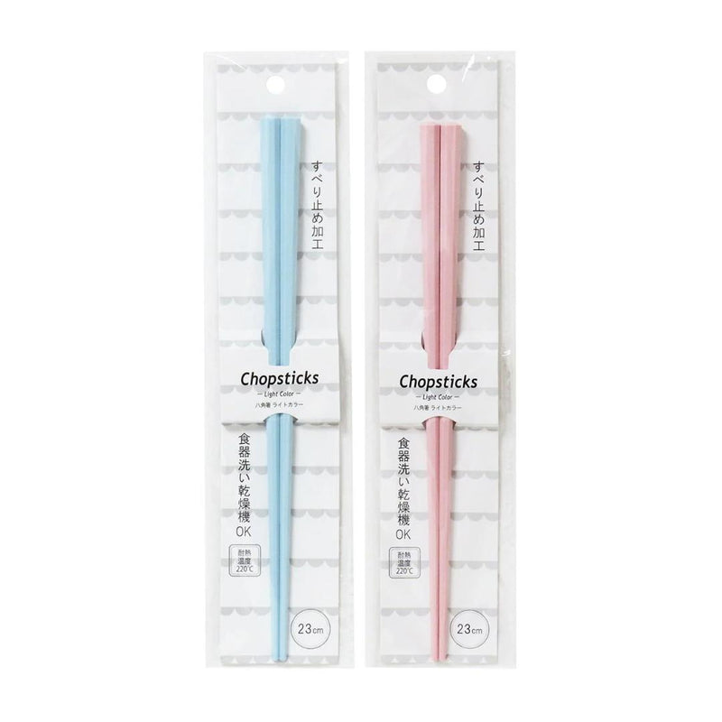 Octagon chopsticks in light finish, random colour, UK version