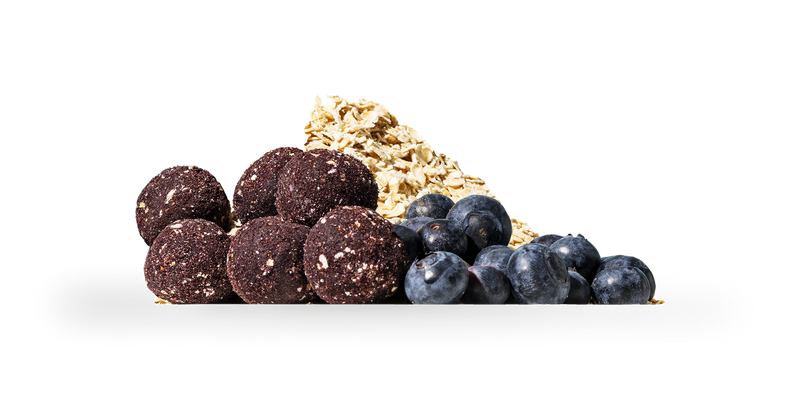 Ballsy blueberry oat muffin balls high fibre 3 pack (British brand)