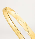 Graff yellow gold bangle 4mm - British product