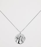 Monica Vinader sterling silver Virgo zodiac necklace, UK version