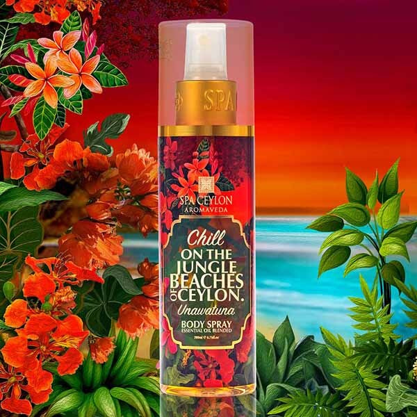 Spa Ceylon Unawatuna Body Spray 200ml (British brand)