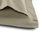 Yves Delorme Triomphe Kaki square Oxford pillowcase 65cm, imported from the UK