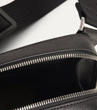 Sandro Paris small recycled leather cross-body bag, imported from the UK