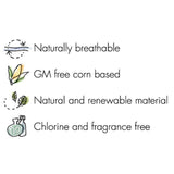 Eco by Naty Nappies Size 2 33 per pack