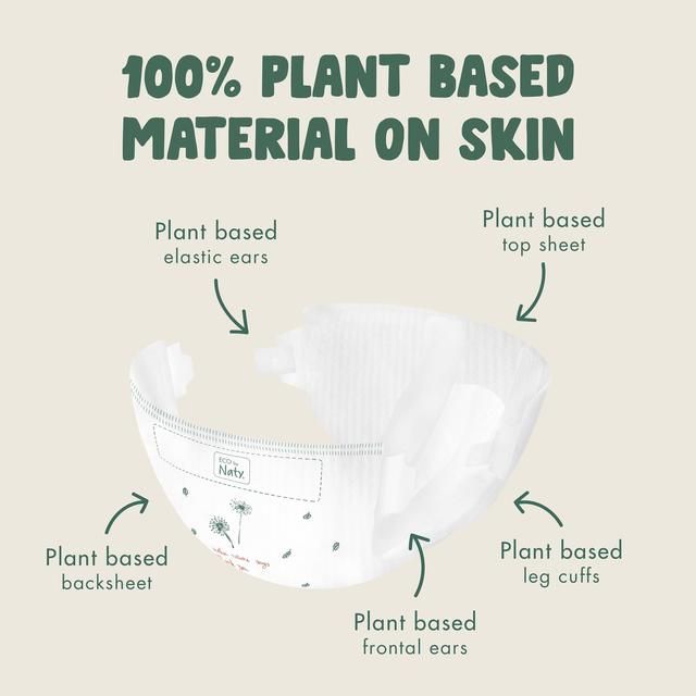 Eco by Naty Nappies Size 6 17 per pack